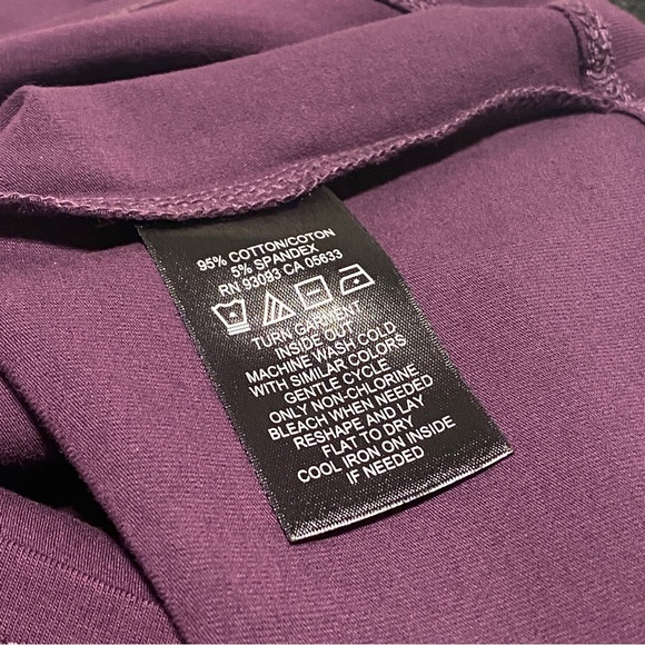 NIC +ZOE Perfect Tank, Size XS, Rich Purple, NWT. 1115 - Picture 5 of 6